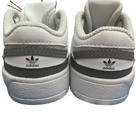 Adidas Drop Step Low I Gray and White Toddler Size 5K. NWT. - Picture 4 of 8
